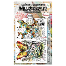 Load image into Gallery viewer, AALL & CREATE Stamps- Glide, Caravan, Flamazing, Tangerine Wings, Blooming Wildly, Sack of Joy, Woof, Flowers