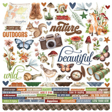 Load image into Gallery viewer, Simple Stories Vintage Woodland Collection Kit, Page Layout, Card Kit