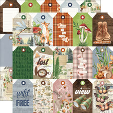 Load image into Gallery viewer, Simple Stories Vintage Woodland Collection Kit, Page Layout, Card Kit