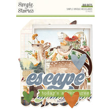 Load image into Gallery viewer, Simple Stories Vintage Woodland Collection Kit, Page Layout, Card Kit