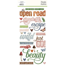 Load image into Gallery viewer, Simple Stories Vintage Woodland Collection Kit, Page Layout, Card Kit