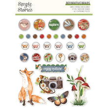 Load image into Gallery viewer, Simple Stories Vintage Woodland Collection Kit, Page Layout, Card Kit