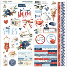 Load image into Gallery viewer, 2026 Ohio Papercrafting Shop Hop Passport Simple Vintage Sand & Sea, T-Shirts, plus additional items
