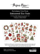 Load image into Gallery viewer, Paper Rose- Christmas Cheer, Christmas Holly, Christmas Tree Farm Paper Collections and Embossed Die Cuts