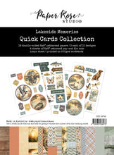 Load image into Gallery viewer, Paper Rose- Lakeside Memories, Lavender & Fairies, Lily's Garden, Love & Daydreams, Meadowbrook Farm, Lumberjack Paper Collection, Embossed Die Cuts