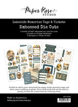 Load image into Gallery viewer, Paper Rose- Lakeside Memories, Lavender & Fairies, Lily's Garden, Love & Daydreams, Meadowbrook Farm, Lumberjack Paper Collection, Embossed Die Cuts