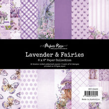 Load image into Gallery viewer, Paper Rose- Lakeside Memories, Lavender & Fairies, Lily's Garden, Love & Daydreams, Meadowbrook Farm, Lumberjack Paper Collection, Embossed Die Cuts