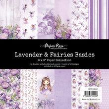 Load image into Gallery viewer, Paper Rose- Lakeside Memories, Lavender & Fairies, Lily's Garden, Love & Daydreams, Meadowbrook Farm, Lumberjack Paper Collection, Embossed Die Cuts