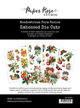 Load image into Gallery viewer, Paper Rose- Lakeside Memories, Lavender & Fairies, Lily's Garden, Love & Daydreams, Meadowbrook Farm, Lumberjack Paper Collection, Embossed Die Cuts