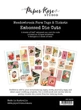 Load image into Gallery viewer, Paper Rose- Lakeside Memories, Lavender & Fairies, Lily's Garden, Love & Daydreams, Meadowbrook Farm, Lumberjack Paper Collection, Embossed Die Cuts