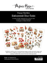 Load image into Gallery viewer, Paper Rose- Nature Stroll, Outdoor Adventure, Poinsettia Garden, Poinsettia Silver, Poppy Garden, Primrose Garden,Rambling Rose, Rustic Spring, Serenity, Spooky Halloween Paper Collections, Embossed Die Cuts