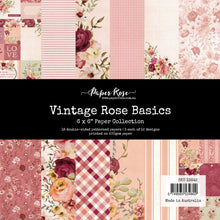 Load image into Gallery viewer, Paper Rose- Vintage Backgrounds, Vintage Rose, Wedding Blooms, Wedding Joy, White Christmas, Gnomes, Winter Blooms, Winter Gathering, Winter Woods, Woodland Christmas, Sentiment Sheets Paper Collections, Embossed Die Cuts