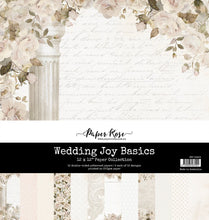 Load image into Gallery viewer, Paper Rose- Vintage Backgrounds, Vintage Rose, Wedding Blooms, Wedding Joy, White Christmas, Gnomes, Winter Blooms, Winter Gathering, Winter Woods, Woodland Christmas, Sentiment Sheets Paper Collections, Embossed Die Cuts