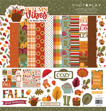 Load image into Gallery viewer, Photoplay AUTUMN VIBES Collection Pack, Ephemera, Variety Cardstock Pack