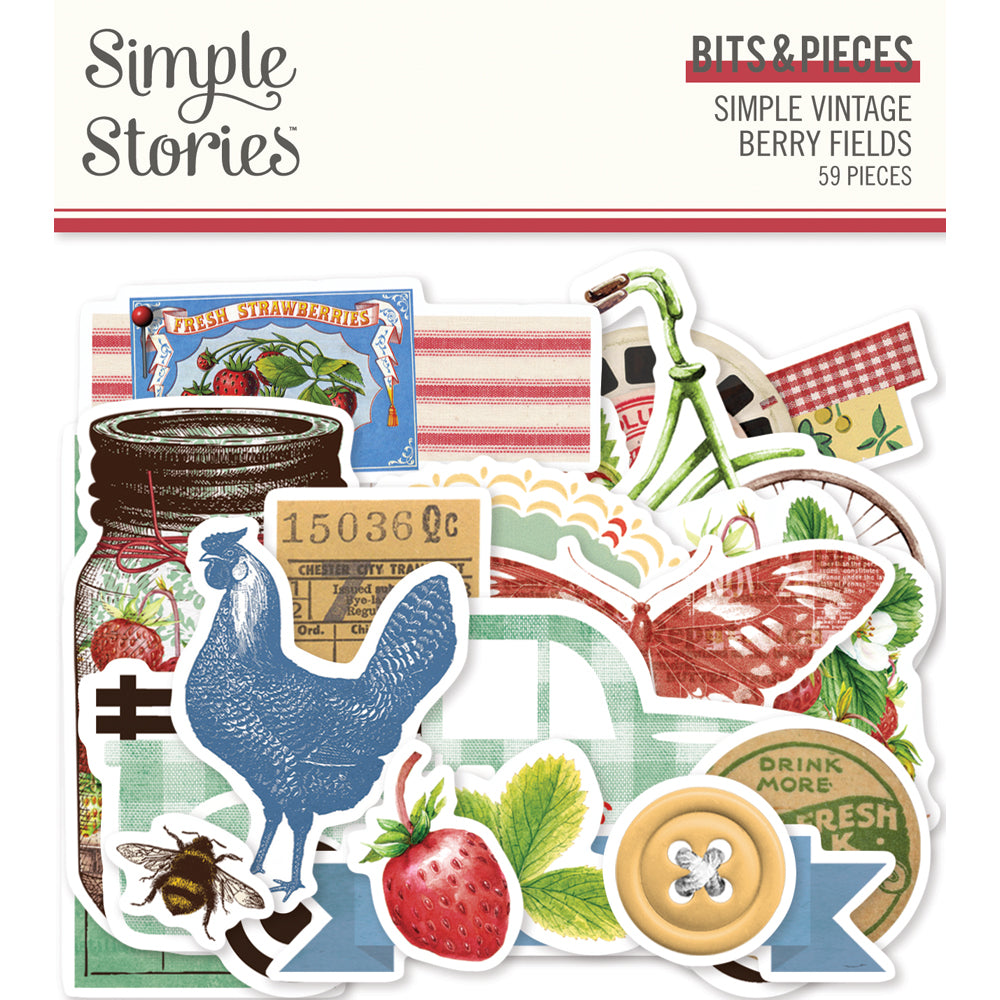 Simple Stories Simple Vintage Essentials Collection Pack, Ephemera