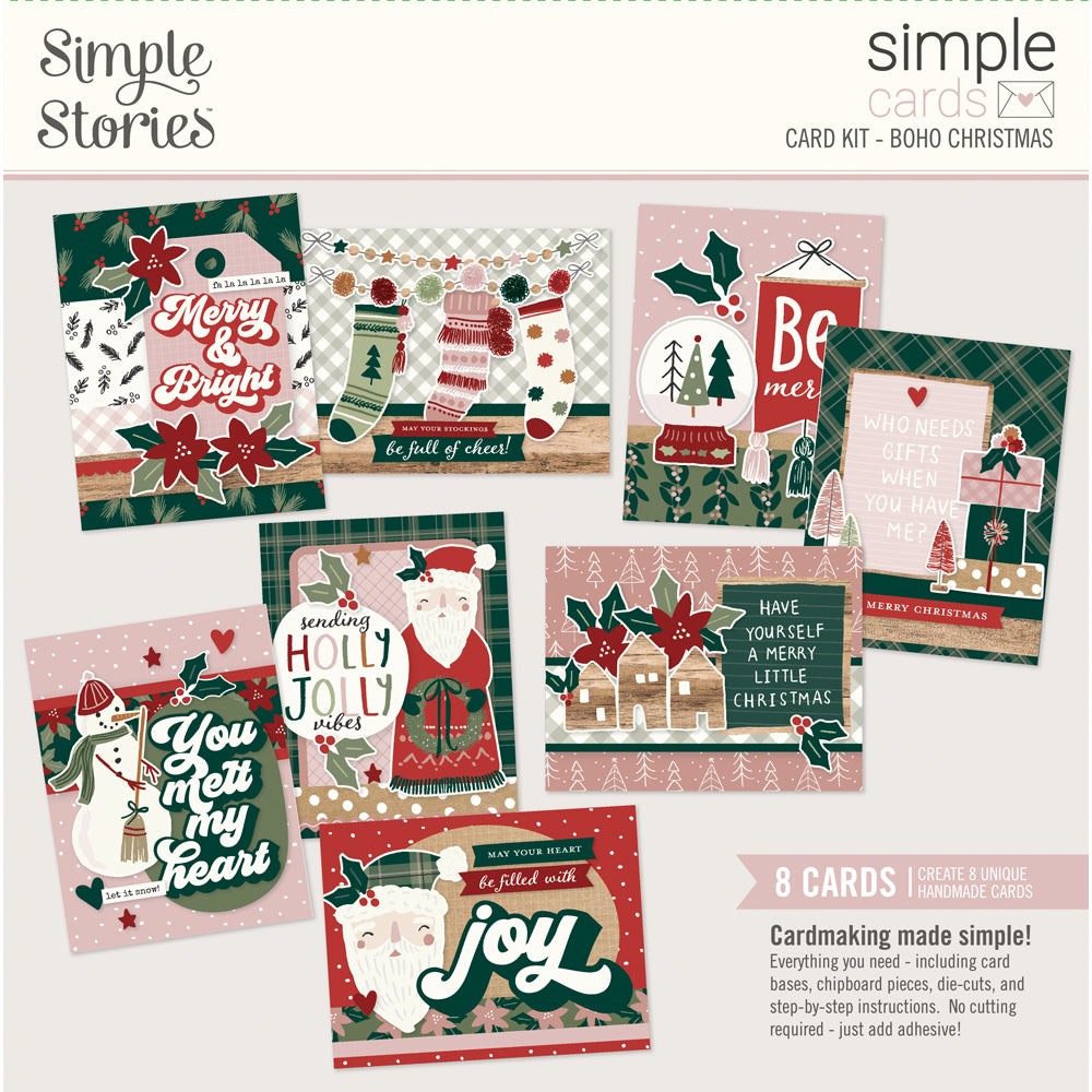 Simple Stories Simple Card Kits- Boho Christmas, What's Cookin', Acorn –  Inspiration Inn Bloom