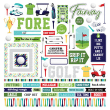 Load image into Gallery viewer, Photoplay GOLF Collection Pack, Paper, Stickers, Variety Pack
