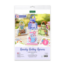 Load image into Gallery viewer, Katy Sue Christmas Garden Picket Fence, Handy Hobby Apron, Pretty Petals Picket Fence Card Making Kits, Scene Stash