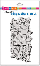 Load image into Gallery viewer, Stampendous Christmas Mini Slim Line- Santas Train, Winter Wonderland Banner, Snowflake Spin Background, Stamps