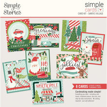 Load image into Gallery viewer, Simple Stories Card Kits- Noteworthy, Snow Pine Lodge, Linen Market, Meadow Flowers, Summer Snapshots, Wish You Were Here, Here & There, Pack Your Bags, Winter Wonder, Cider & Donuts, Yuletide, Santa's Village, Holly Jolly