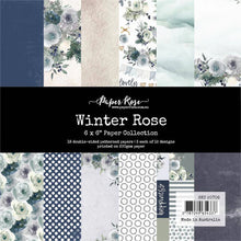 Load image into Gallery viewer, Paper Rose- Strawberry Friends, Summer Bouquet, Summer Party, Summer Days, Tropical Summer, Sunflower Garden, Winter Stroll, Weekend Adventure, Winter Rose, Violet Garden Paper Collections, Embossed Die Cuts