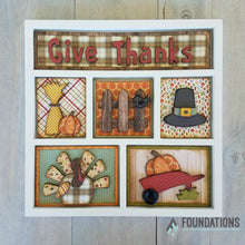 Load image into Gallery viewer, FOUNDATIONS DECOR Magnetic Shadow Box Kit Inserts, Sweet Baby, Good Luck, Paper Kits- Christmas, Give Thanks, Autumn Time, Spring, Baseball, Summer Fun, Cats, Great Outdoors, Blanks, Happy Days, Football