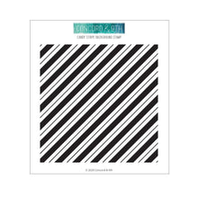 Load image into Gallery viewer, Concord and 9th Turnabouts- Botanical, Leafy Layers Die, Candy Striped Background, Birdie Talk