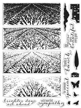 Load image into Gallery viewer, Hero Arts Heroscape Lavender Fields Layering Stamp and Die Set