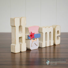 Load image into Gallery viewer, FOUNDATIONS DECOR HOME with interchangeable "O" Chick, Beach Ball, Beehive, Barn, Pineapple, Snowflake