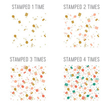 Load image into Gallery viewer, Concord and 9th Turnabouts- Botanical, Leafy Layers Die, Candy Striped Background, Birdie Talk