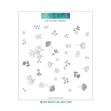 Load image into Gallery viewer, Concord and 9th Turnabouts- Botanical, Leafy Layers Die, Candy Striped Background, Birdie Talk