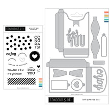 Load image into Gallery viewer, Concord & 9th Mini Gift Box Stamp & Die Set