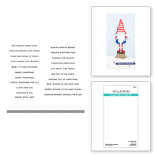 Load image into Gallery viewer, Spellbinders Holiday Tis the Season, Be Merry Dancing Gnome, Shopping Spree, Bottle Brush Trees, Special Delivery Car, Christmas Blooms, Embossing Folder