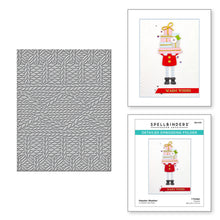 Load image into Gallery viewer, Spellbinders Holiday Tis the Season, Be Merry Dancing Gnome, Shopping Spree, Bottle Brush Trees, Special Delivery Car, Christmas Blooms, Embossing Folder