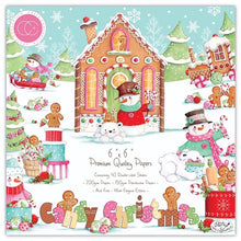 Load image into Gallery viewer, Craft Consortium 6x6 Paper Pads & Accessories -Ink Drops- Sunset, Organic, Festive Flora, Tropical Paradise, Sea & Shore, Secret Garden, Tartan, Harvest, Ink Drops, Textures, Wood, Ocean, Monochrome Snome 2, Beach Hut, Sandy Paws