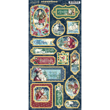 Load image into Gallery viewer, Graphic 45 Let It Snow Collection, Journaling Cards, Ephemera, Chipbard, Paper Pad