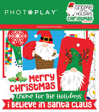 Load image into Gallery viewer, Photoplay Gnome for the Holidays Christmas 12x12 Collection Pack, Ephemera, 6x6 Paper Pad