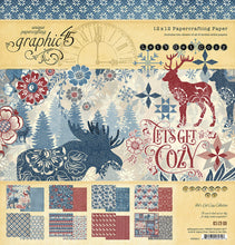 Load image into Gallery viewer, Graphic 45 Let's Get Cozy Collection Kit, Patterns & Solids