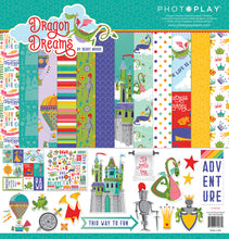 Load image into Gallery viewer, Photoplay Dragon Dreams 12x12 Collection Pack, Ephemera