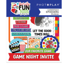 Load image into Gallery viewer, Photoplay FAMILY FUN NIGHT Ephemera, Paper