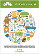 Load image into Gallery viewer, Doodlebug Shadow Box Kits, Frames, Seaside Summer, Cute & Crafty, Great Outdoors, Special Delivery, Zoo, Farm, Fairy, Sweet Summer, My Happy Place, School Days