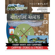 Load image into Gallery viewer, Photoplay The GREAT OUTDOORS 12 X12 Collection Pack, Ephemera