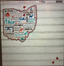 Load image into Gallery viewer, Exclusive Ohio Scrapbooking & Stamping Bundle, Papers, Ohio Dies, Ohio Stamps, Washii Tape
