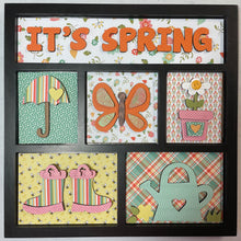 Load image into Gallery viewer, FOUNDATIONS DECOR Magnetic Shadow Box Kit Inserts, Sweet Baby, Good Luck, Paper Kits- Christmas, Give Thanks, Autumn Time, Spring, Baseball, Summer Fun, Cats, Great Outdoors, Blanks, Happy Days, Football