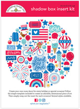 Load image into Gallery viewer, Doodlebug Shadow Box Kits, Frames, Seaside Summer, Cute & Crafty, Great Outdoors, Special Delivery, Zoo, Farm, Fairy, Sweet Summer, My Happy Place, School Days