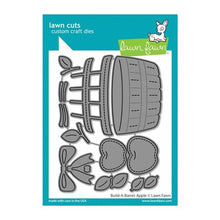 Load image into Gallery viewer, LAWN FAWN Stamps, Dies- Beachy Christmas, Snow Flurries, Merry & Bright, Simply Celebrate Fall, Snowball Fight, Peekaboo Pop-Up, Build A Snowman, Christmas Palm Tree, Oh What Fun, Thank You, Merry Christmas, Ugly & Bright