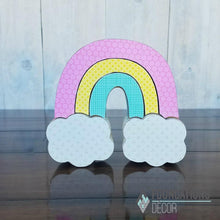 Load image into Gallery viewer, FOUNDATIONS DECOR HOME with interchangeable "O" Chick, Beach Ball, Beehive, Barn, Pineapple, Snowflake