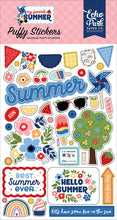 Load image into Gallery viewer, Echo Park My Favorite Summer Collection Kit, Ephemera, Enamel Dots, Chipboard
