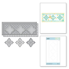 Load image into Gallery viewer, Spellbinders Moroccan Kaleidoscope Slimline Die