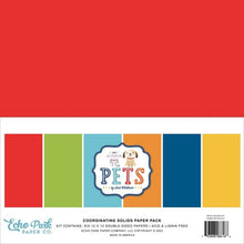 Load image into Gallery viewer, Echo Park Pets Collection Kit, Ephemera, Solids, 6x6